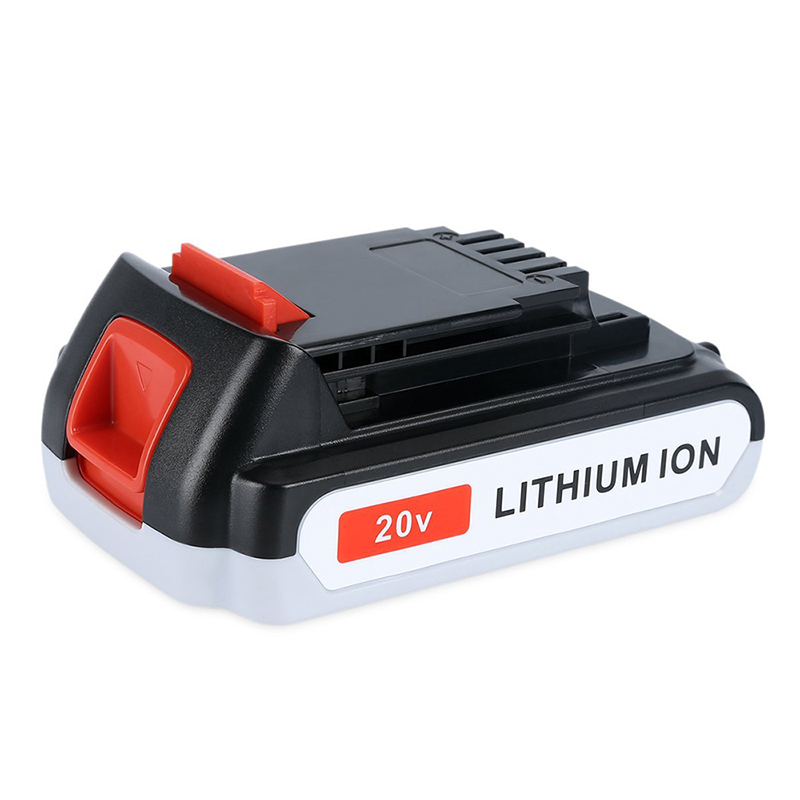 Безжични акумулаторни батерии Li-ion 2000mAh 20V за Black \u0026 Decker LB20, LBX20, LBX4020, LB2X4020 Инструменти