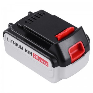 Li-ion 20V 4000mAh сменяеми батерии за Black \u0026 Decker LB20, LBX20, LBX4020, LB2X4020 безжични инструменти