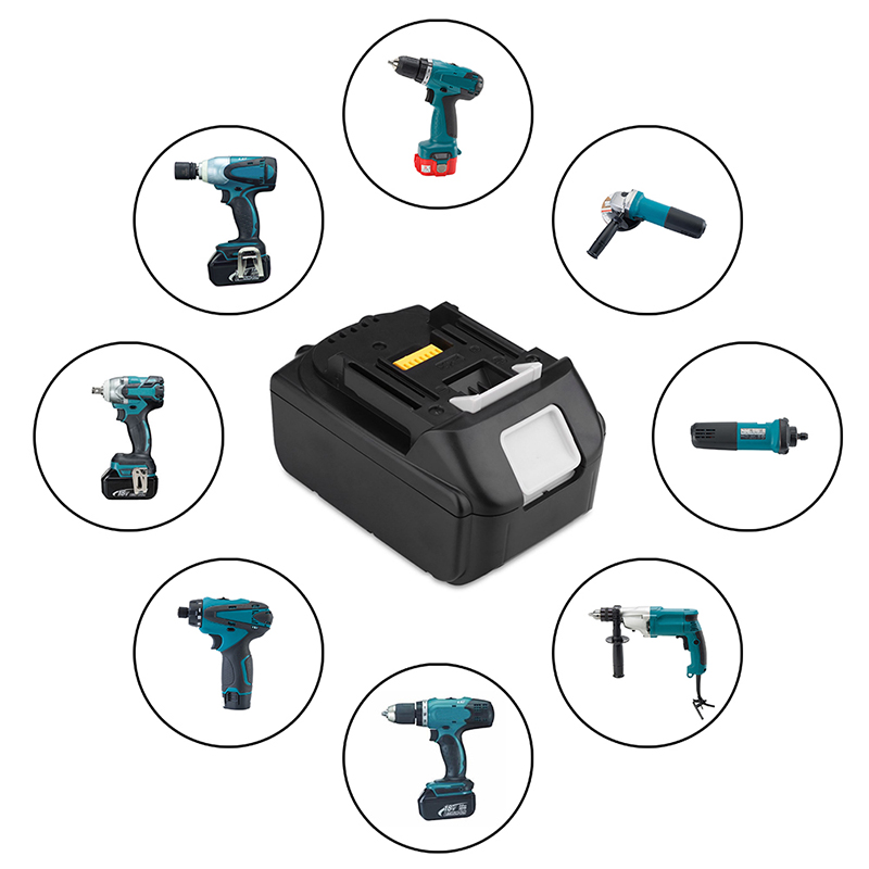 BL1815, BL1820, BL1825, BL1830 18V 3000mAh 10 Резервни акумулаторни клетки за свредла за Makita Tools